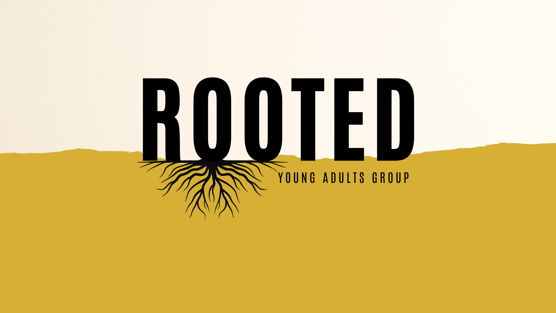 Black Illustrative Roots Combination Mark Logo-6