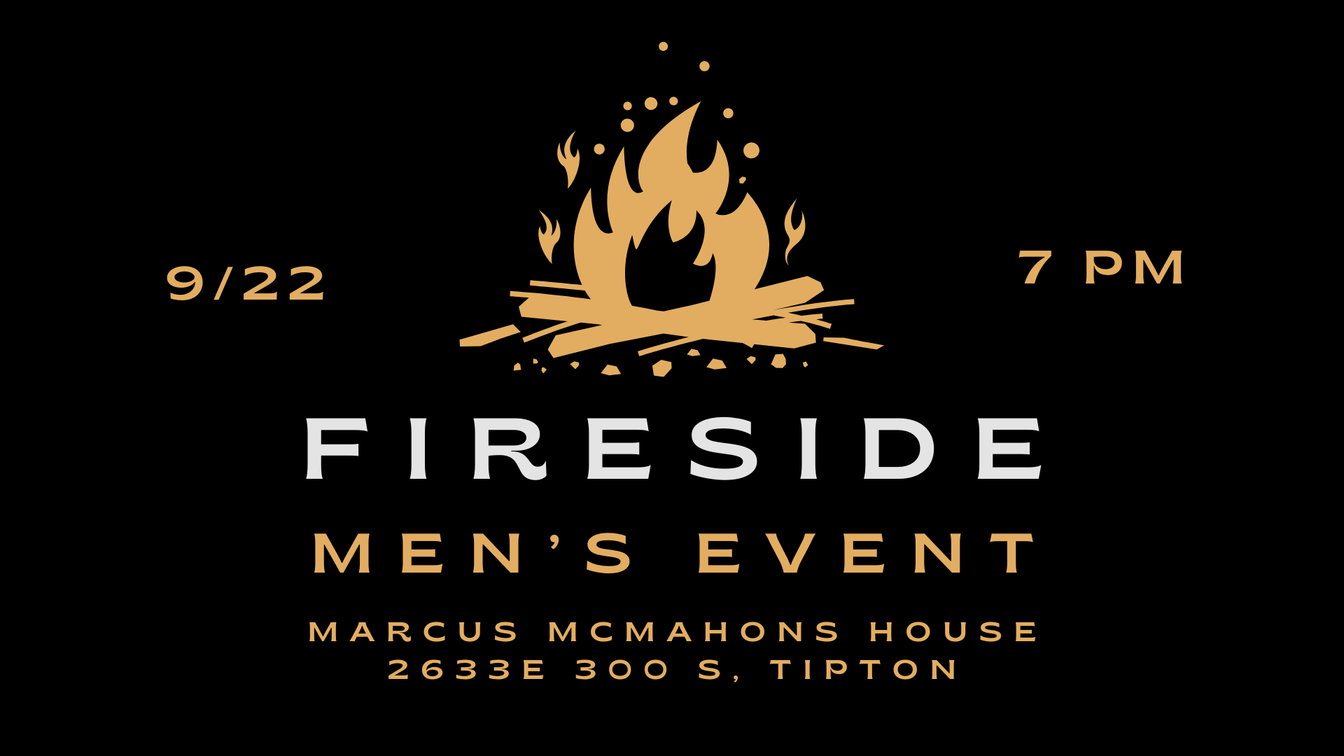 Yellow Retro Vintage Campfire Logo-7